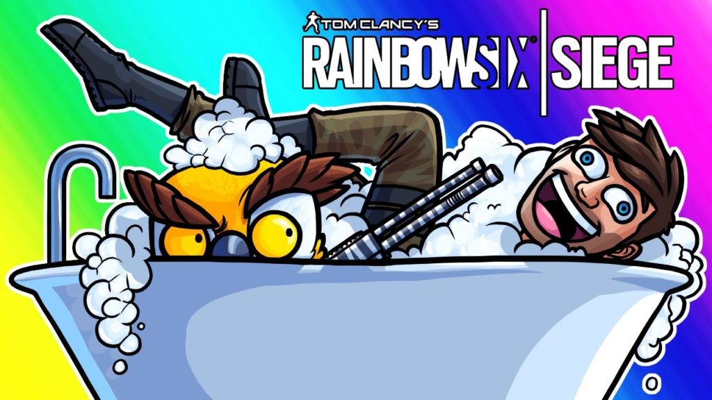 Rainbow Six Siege Funny Moments Scrubs in a Tub! buzzlook